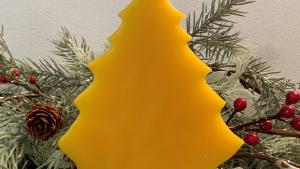 Beeswax Tiered Christmas Tree