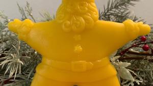 Beeswax Star Santa