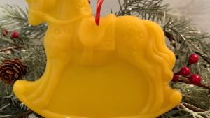Beeswax Rocking Horse
