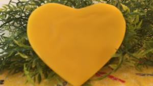 Beeswax Anniversary Heart Suncatcher