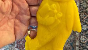 Beeswax Skater Bear