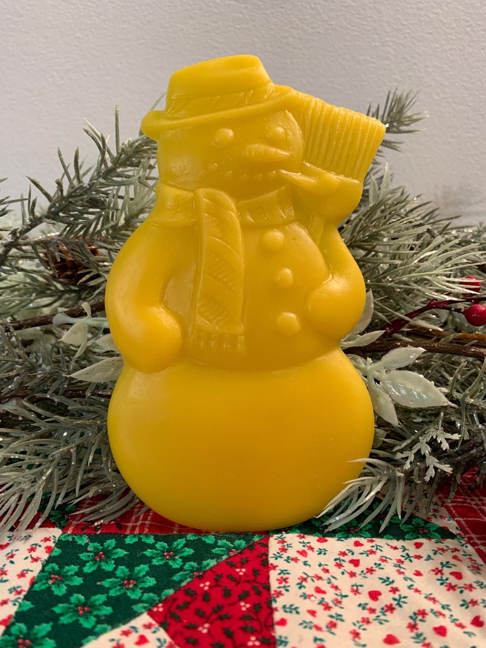 Beeswax Snowman