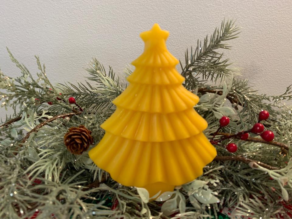 Beeswax Tiered Christmas Tree