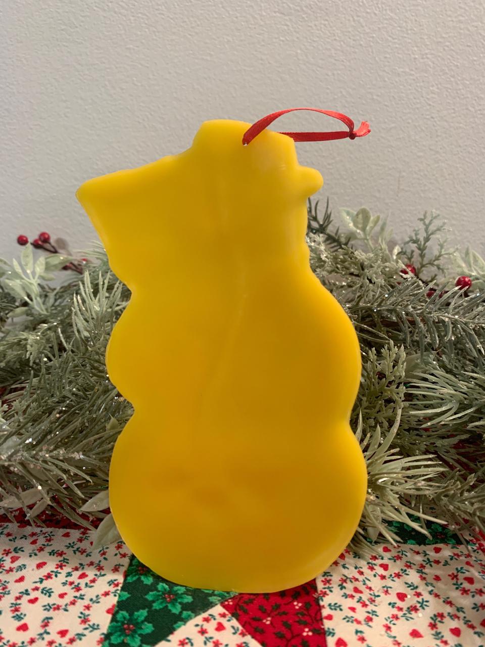 Beeswax Snowman