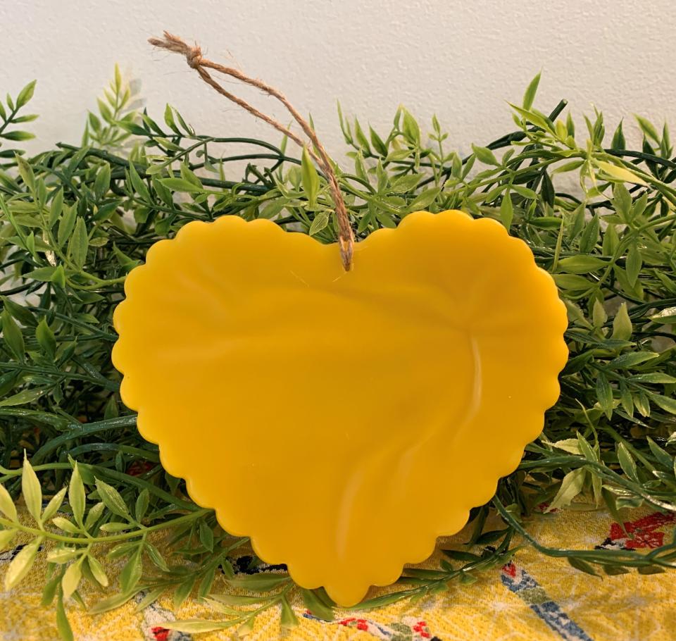 Beeswax Gardens of the Heart Suncatcher or Wall Art