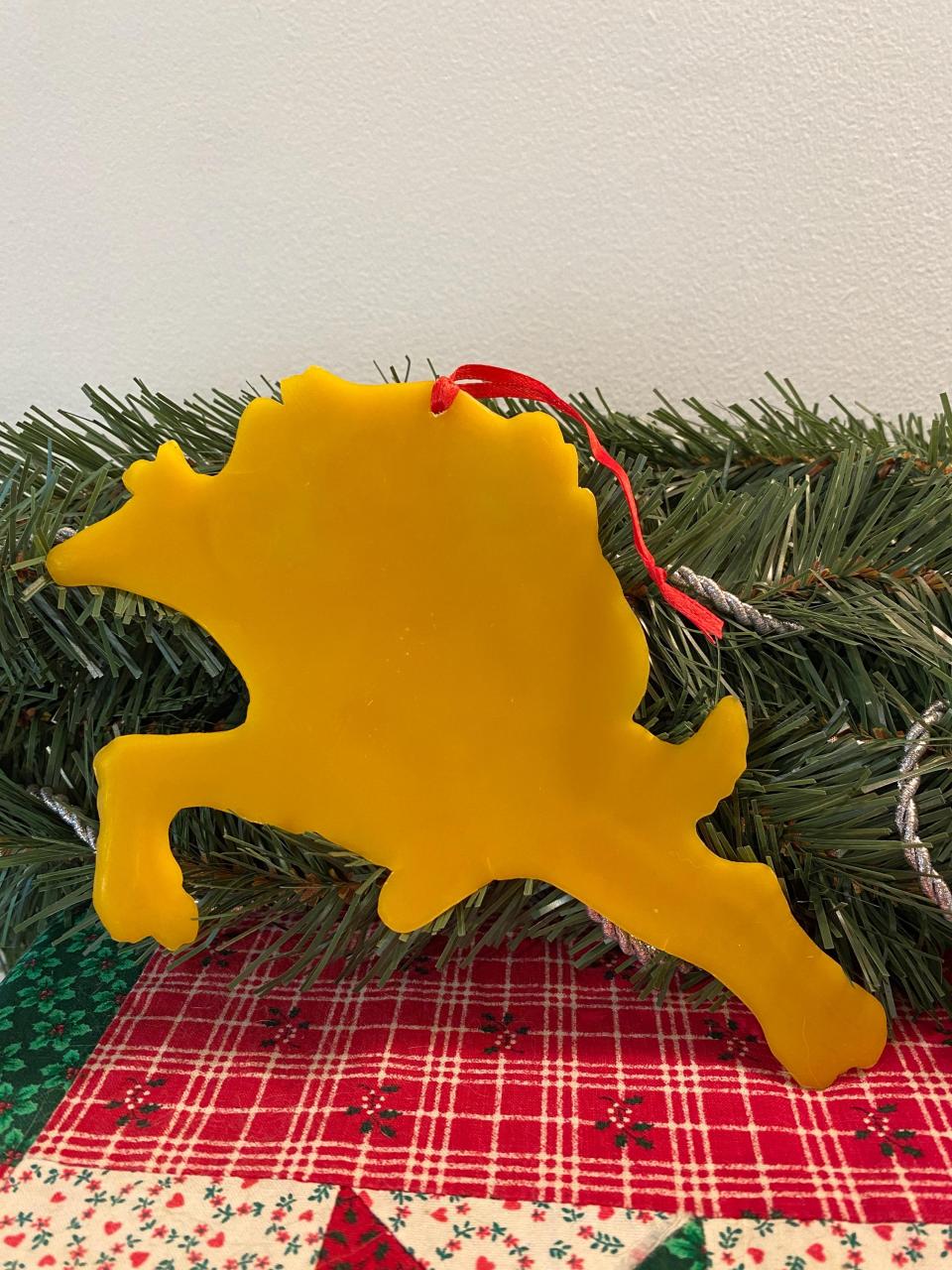 Beeswax  Santa Riding a Reindeer