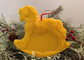 Beeswax Rocking Horse